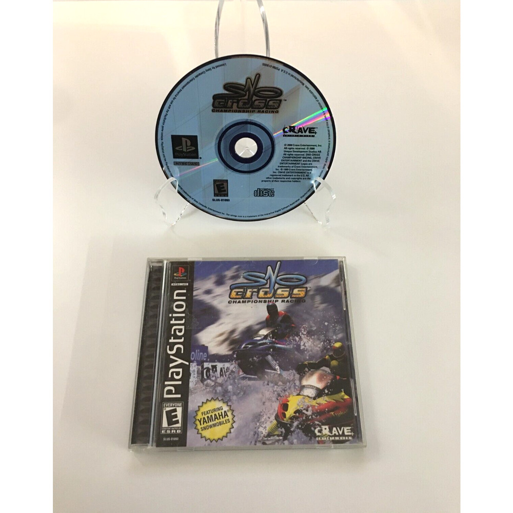 Sno Cross Championship Racing PS1 (PlayStation 1, 2000) CIB Complete - US Seller